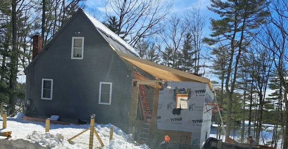 Addition and Remodel in Limerick Maine